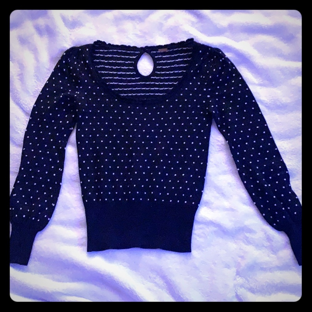 Free people light sweater, xs